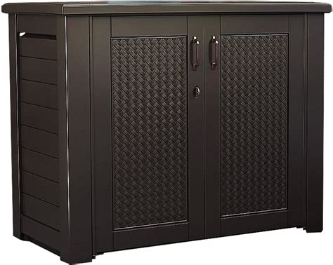 exterior metal storage box|waterproof outdoor metal storage cabinet.